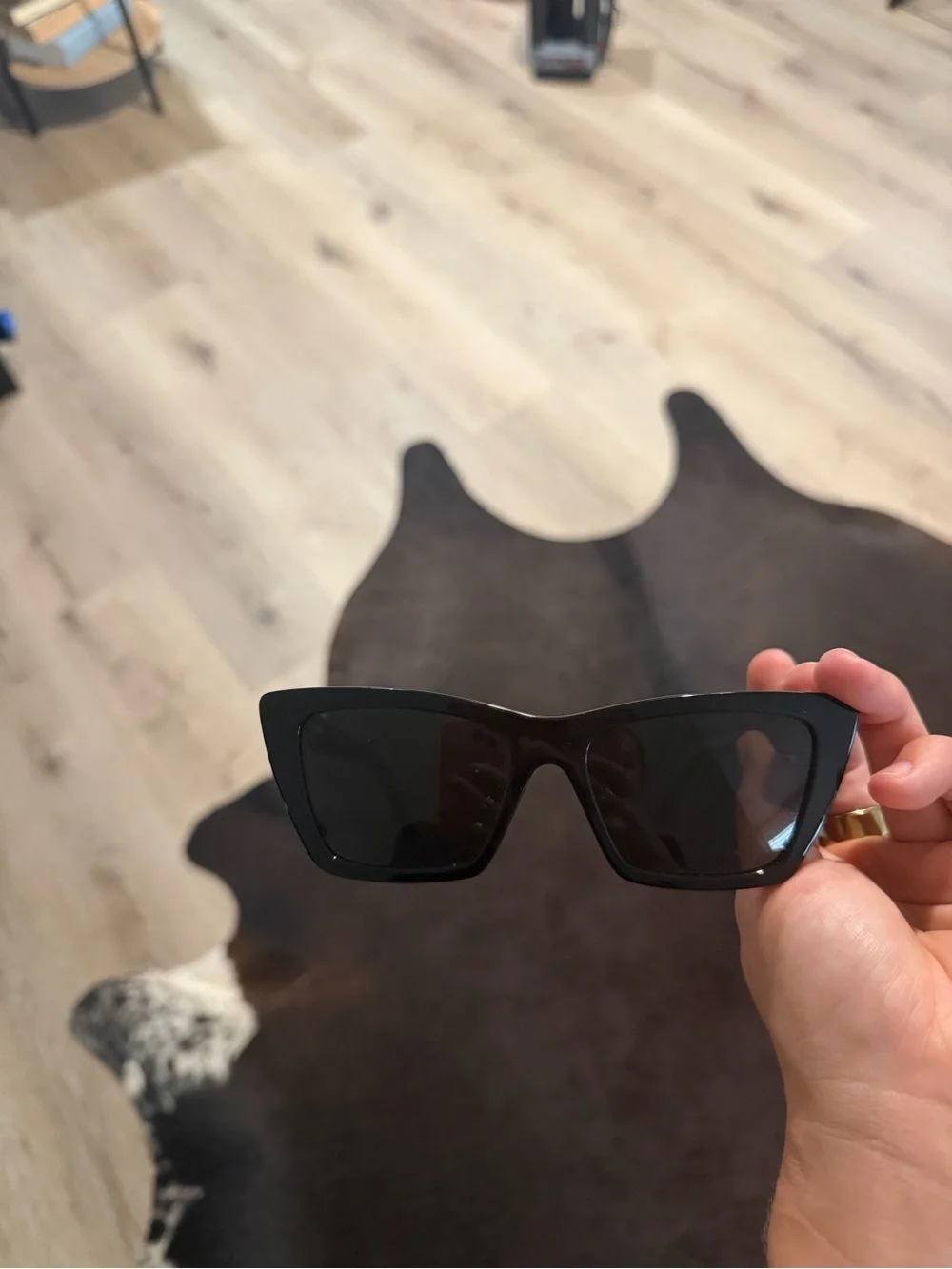 Hailey Bieber Saint Laurent Mica 276 Sunglasses